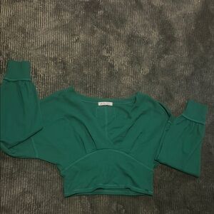 Elegant Green Women's Top
